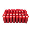 Caja de 40 Velones Litúrgicos Rojos Grandes (16x6 cm) – Duración 4 Dias y Máxima Seguridad.